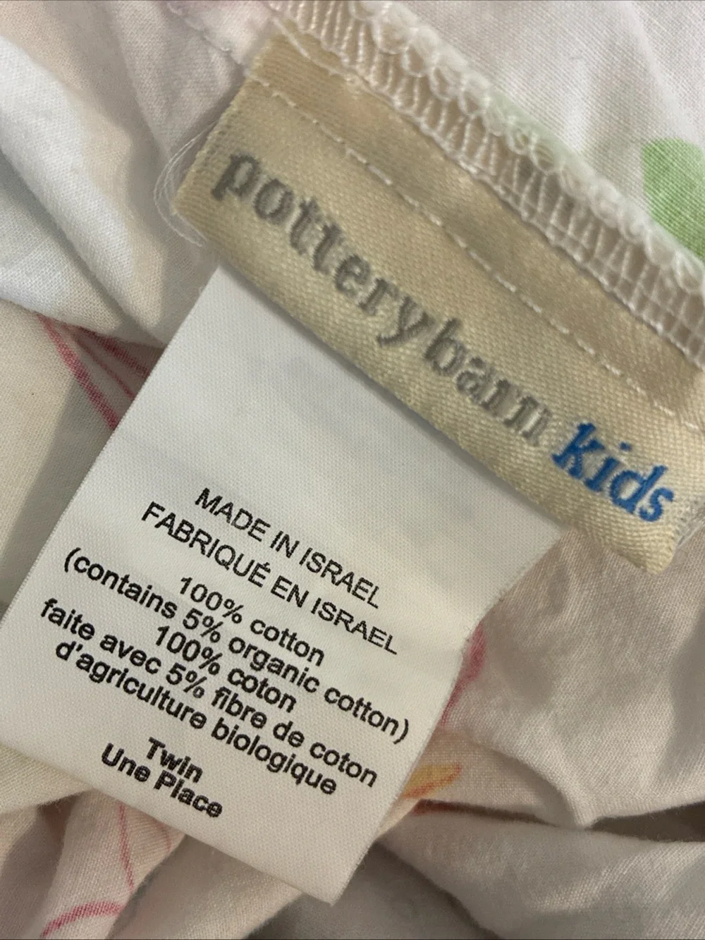 Pottery Barn Kids Mermaid Print 3 Piece Sheet Set